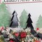 Wooden Christmas Tree Trays 2ct Nested Rustic Farmhouse Decor